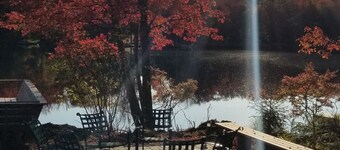 LAKEFRONT,Swim,enjoy&relax,7kayaks,SUP,paddlboat,firepit,PA,cabin,Fun, 