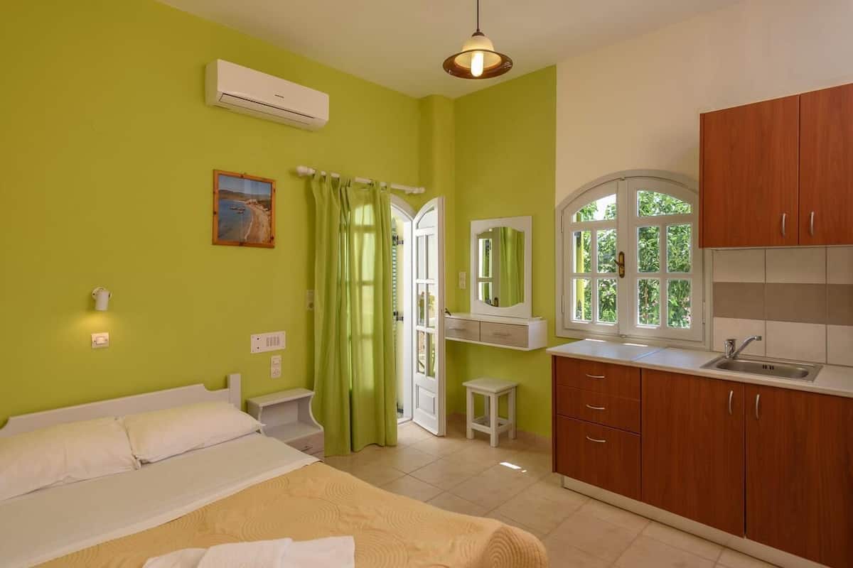 Chambre Double, balcon, vue mer