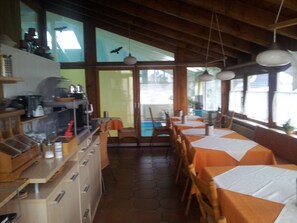 Daily buffet breakfast (EUR 6 per person)