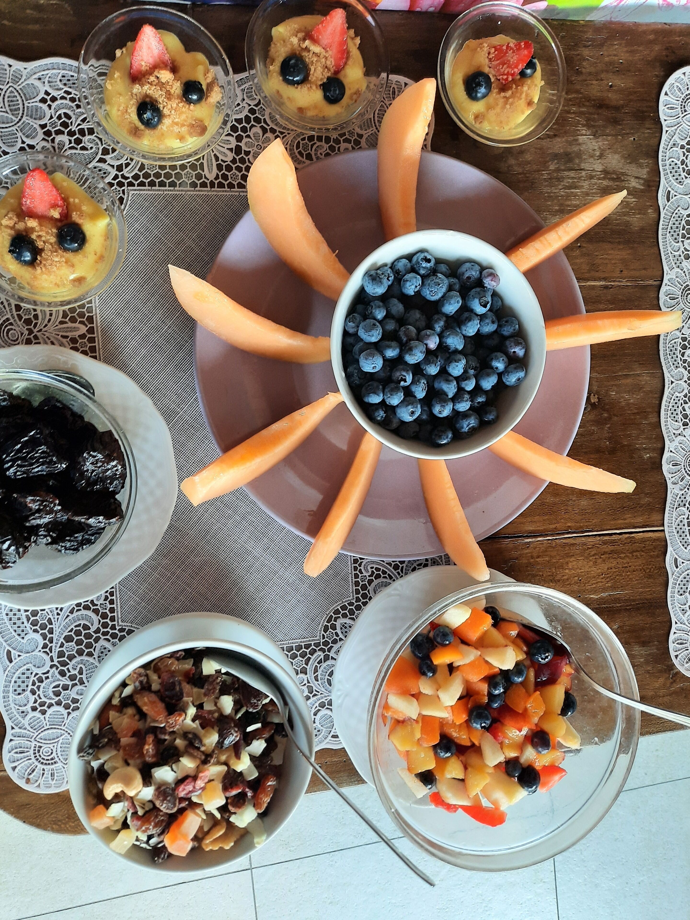 Tägliches Frühstücksbuffet (7 EUR pro Person)