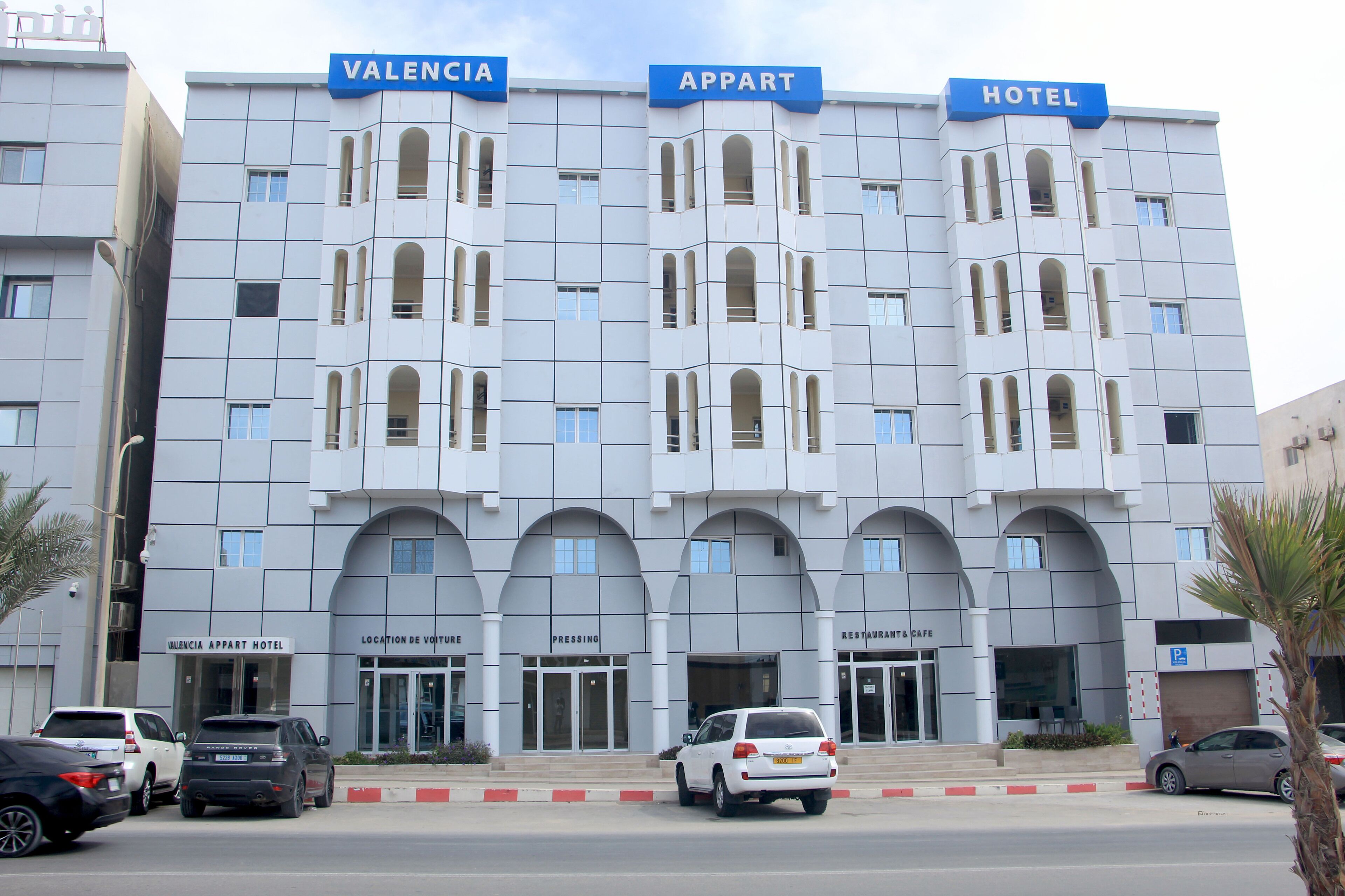 Fassade der Unterkunft