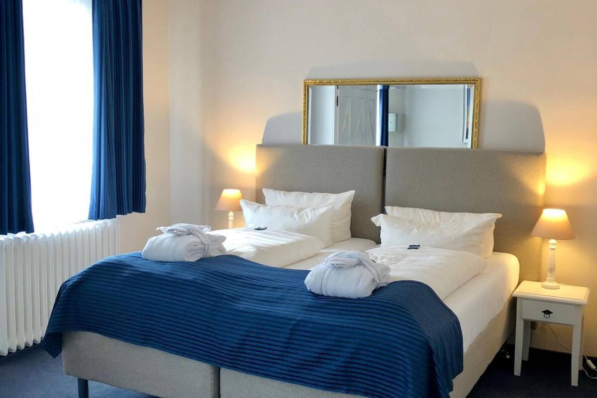 free minibar, in-room safe, desk, blackout curtains