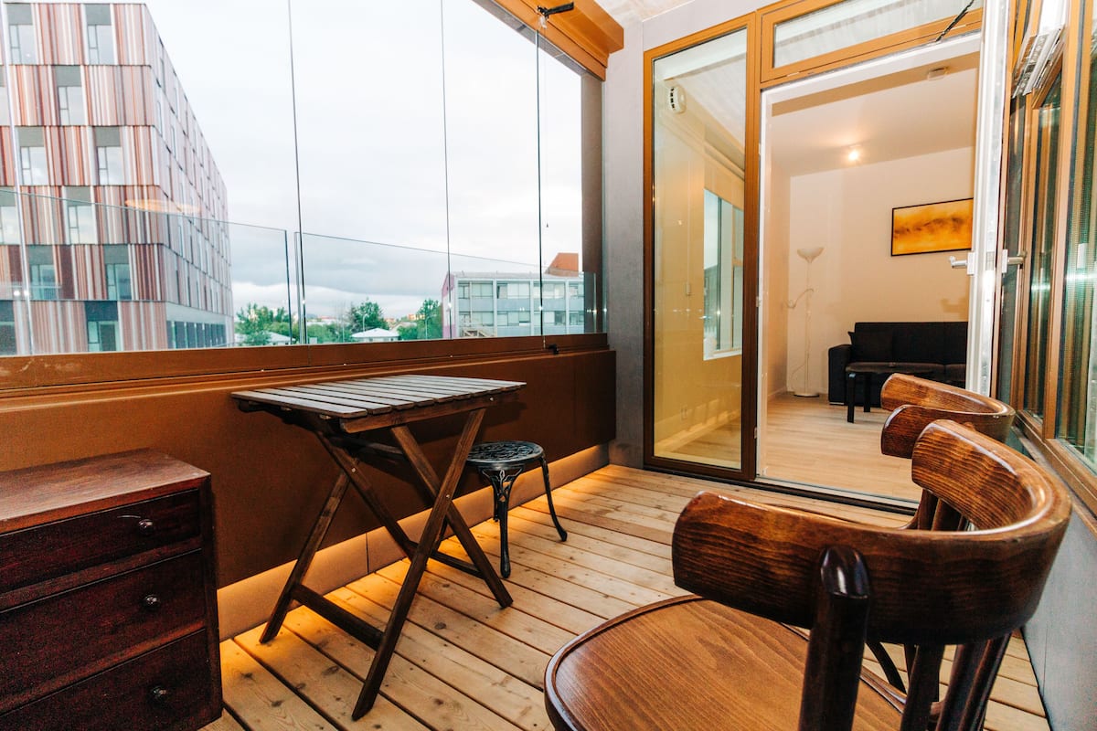 Appartement, 2 chambres (Gullbrá) | Balcon