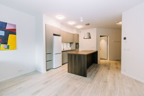 Private kitchen - Tower Apartments (Reykjavik)