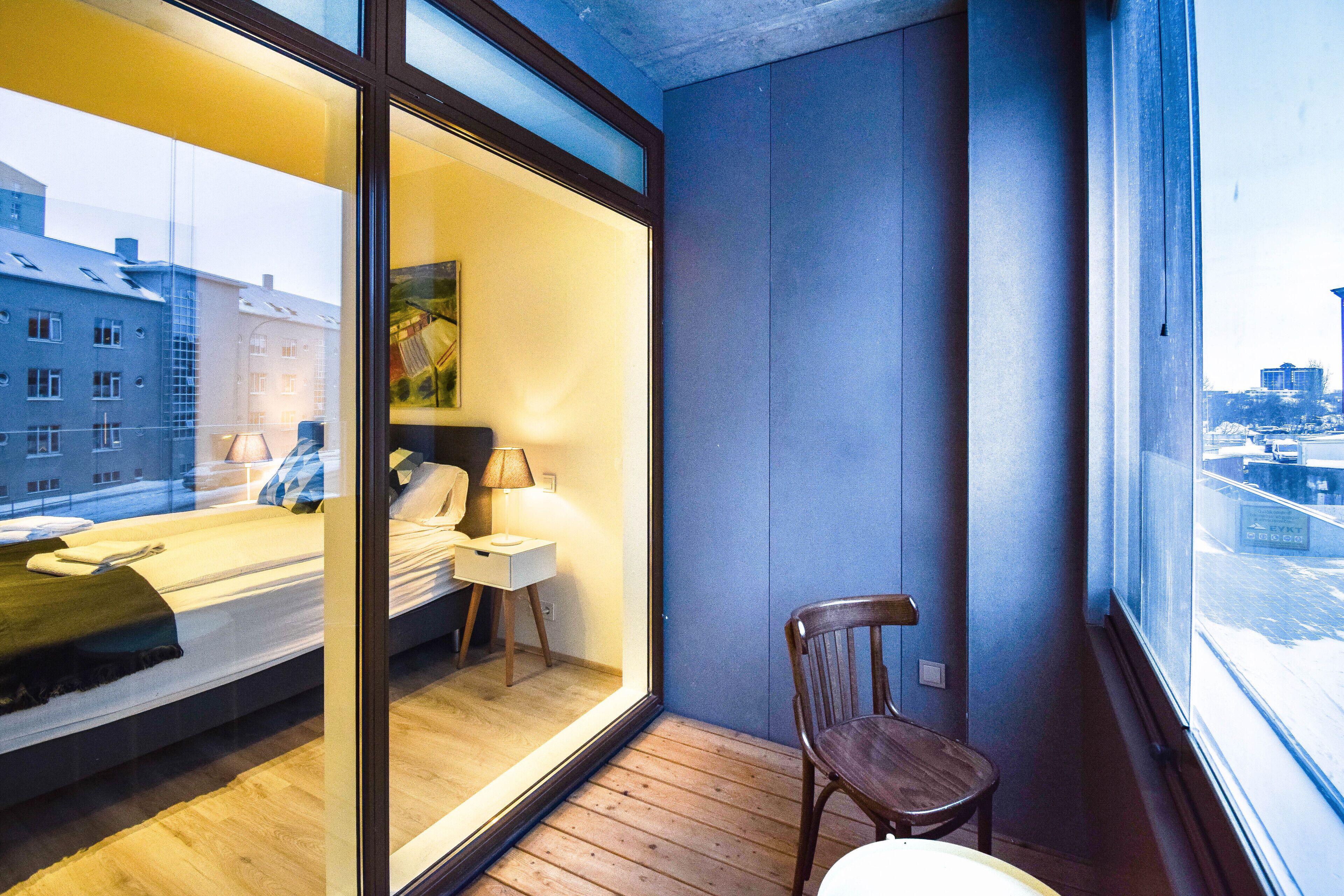 Deluxe Apartment (Lilja) | วิวระเบียง