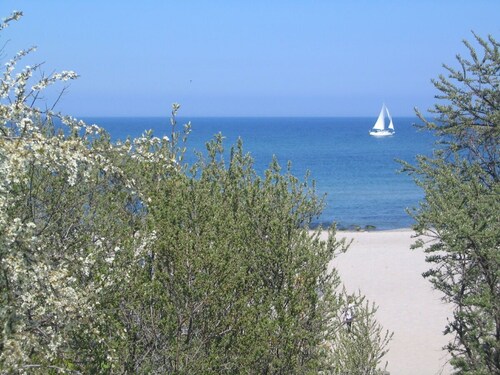Luxurious apartment for 4 persons with parking directly in front of the terrace