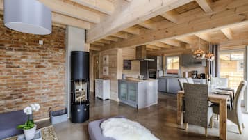 Ferienhaus | Eigene Küche | Kühlschrank, Mikrowelle, Herdplatte, Geschirrspüler
