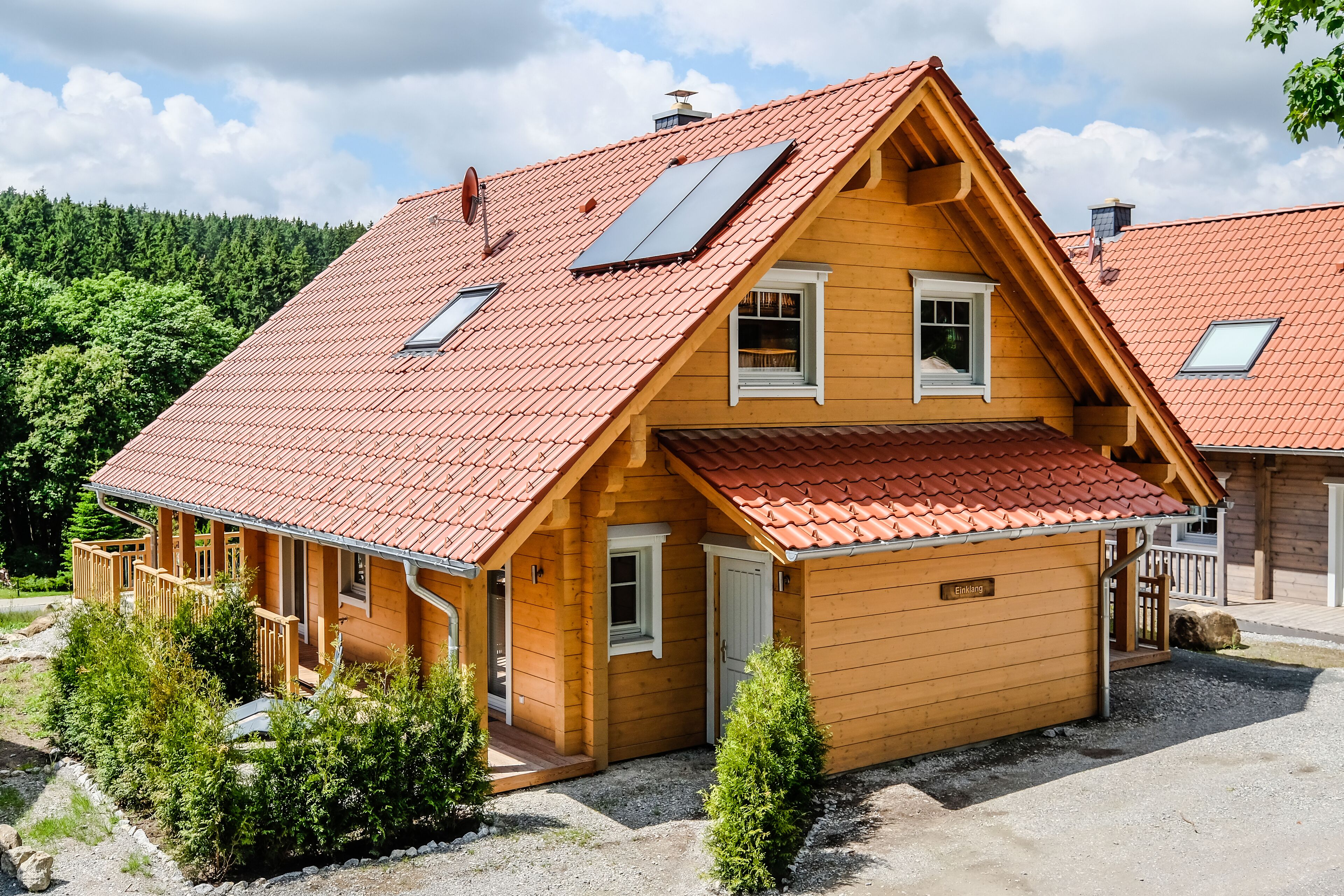 Fassade der Unterkunft