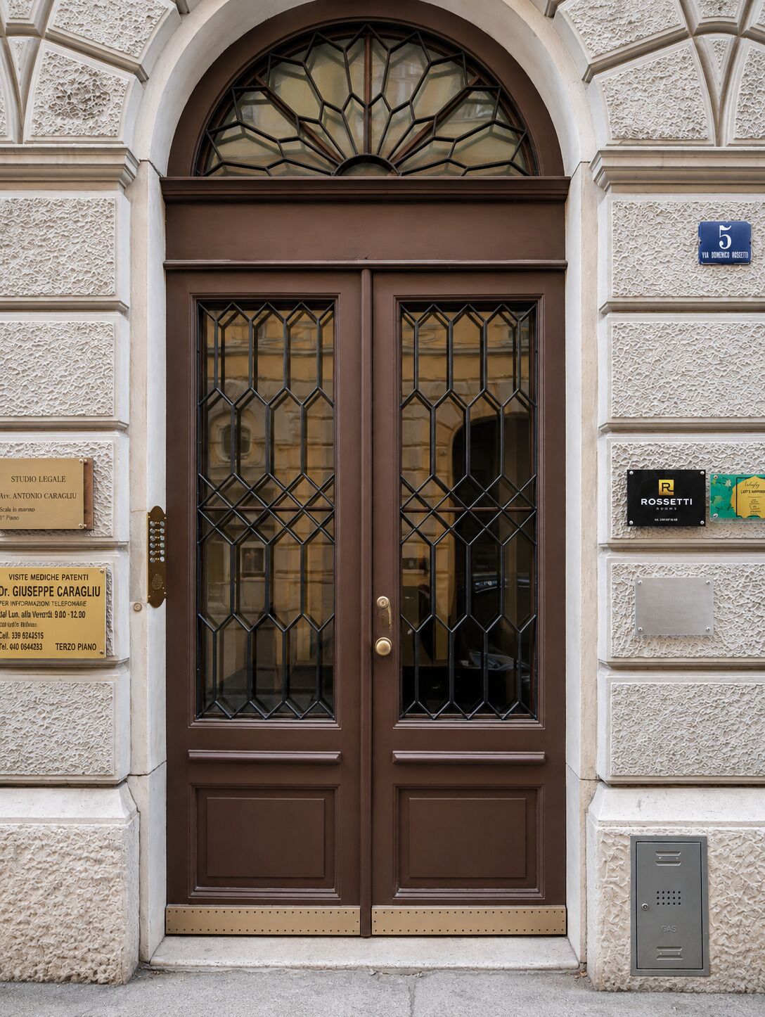 Fassade der Unterkunft