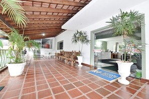 Entrée de l’hébergement