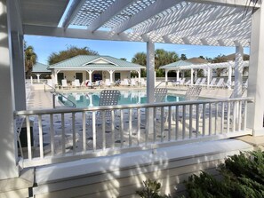 Una piscina climatizada