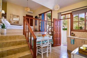 Living area - Avra Apartments (Apokoronas)