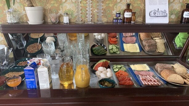 Petit déjeuner continental compris tous les jours
