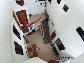 Interior entrance