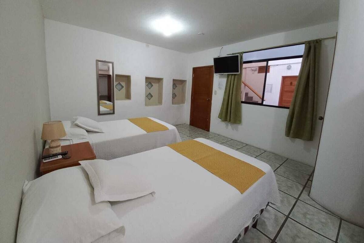 Free WiFi, bed sheets