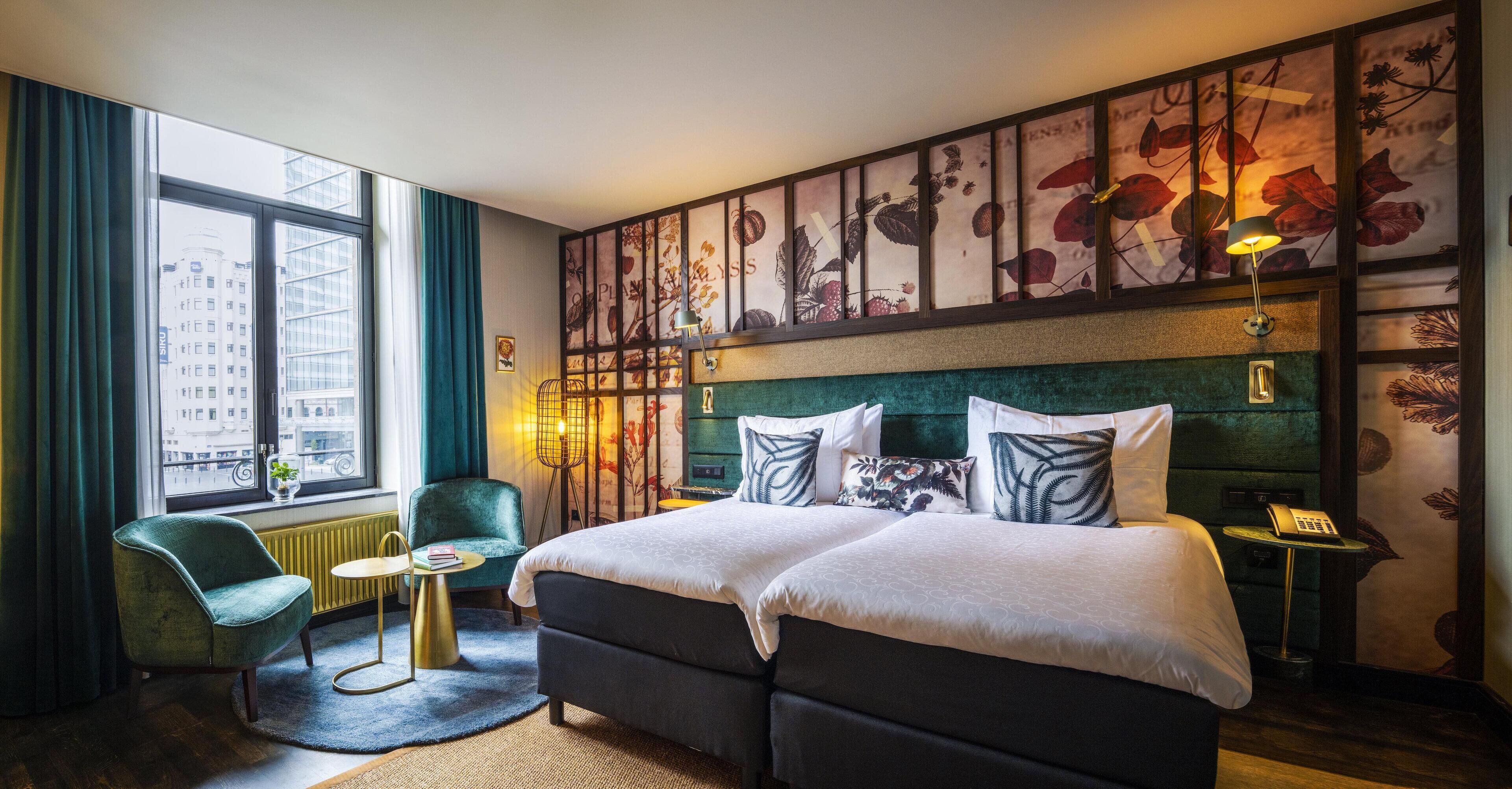 Premium bedding, minibar, in-room safe, desk