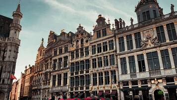 A historic building with ornate facades and classical architecture.