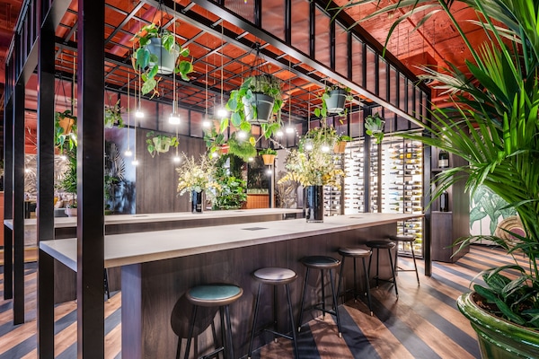 Serveert ontbijt, lunch, diner, vegetarische gerechten