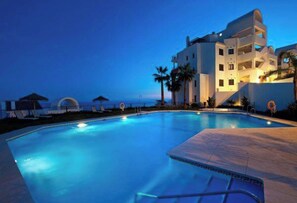 Outdoor pool - Spectacular Seaview Apartment Calaceite 1301 (Torrox Costa)