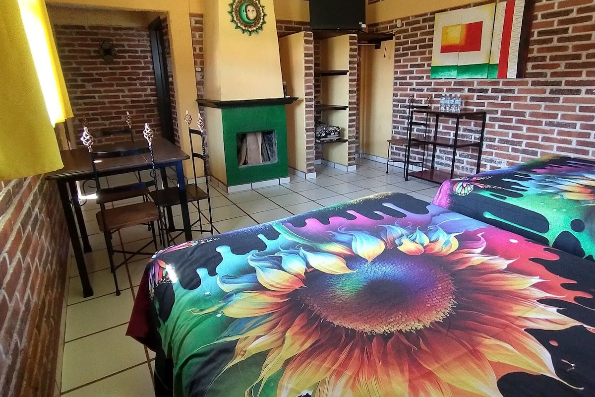 Traditional Cabin, 2 Double Beds
