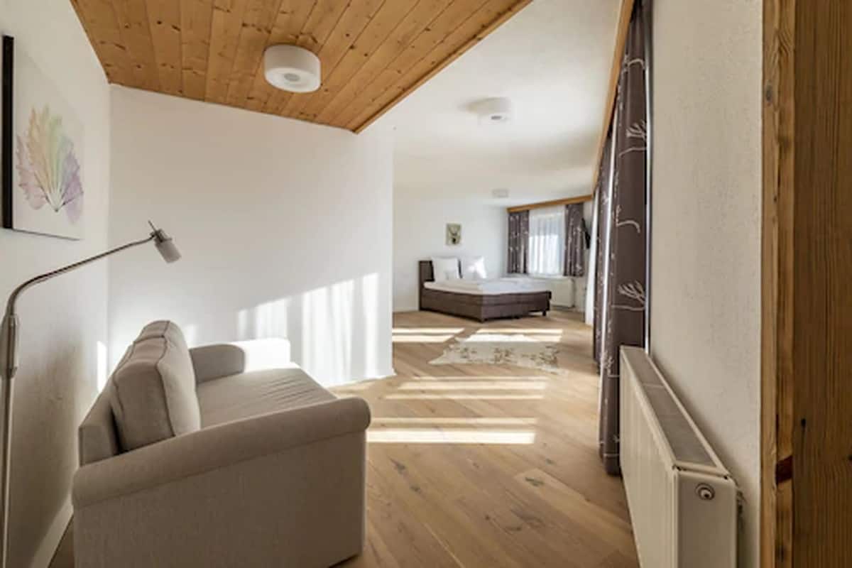 Family Room (Terrasse/Balkon) | Minibar, in-room safe, desk, soundproofing