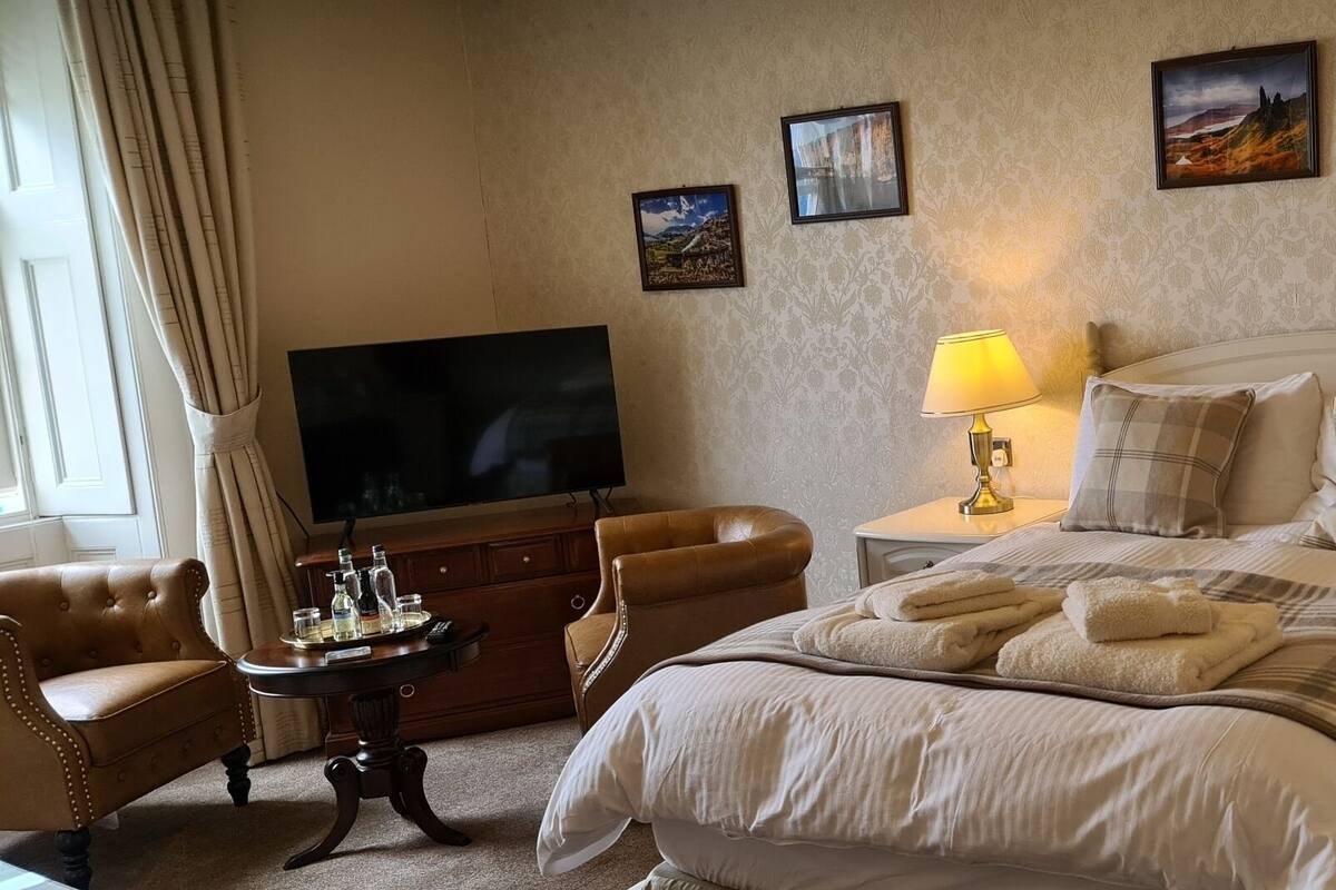 Superior Double Room | Laptop workspace, blackout drapes, iron/ironing board (on request)