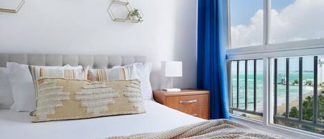 1 bedroom, iron/ironing board, travel crib, WiFi