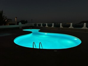 Una piscina riscaldata