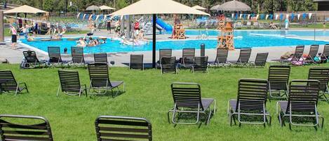Indoor pool, outdoor pool