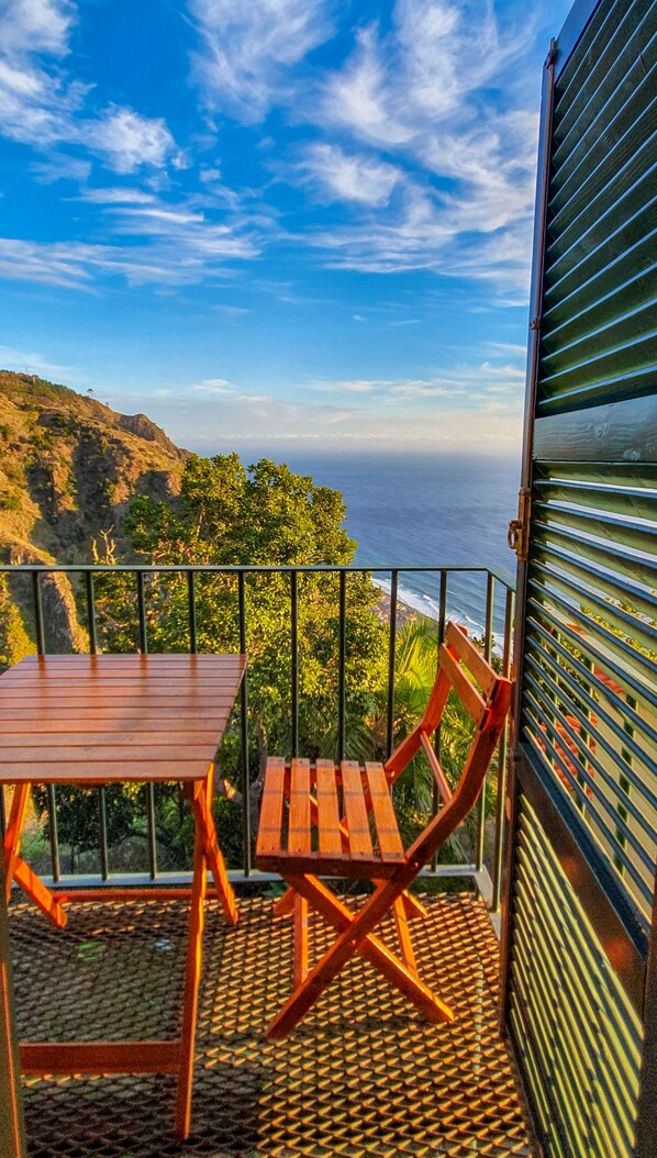 Casa panorámica, 1 habitación (Palheiro) | Terraza o patio