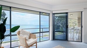 Interior - Pelican Sands, 3/83 Soldiers Point Rd - stunning waterfront unit, magical views & air conditioning (Soldiers Point)