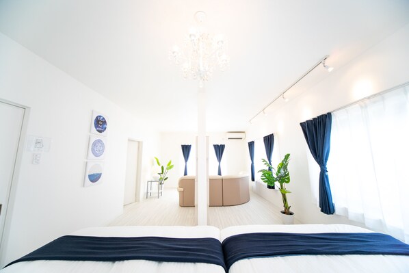 独立别墅 (Awaji Seaside Resort in Iwaya 3000) | 3 多间卧室、办公桌、熨斗/熨衣板、免费 WiFi