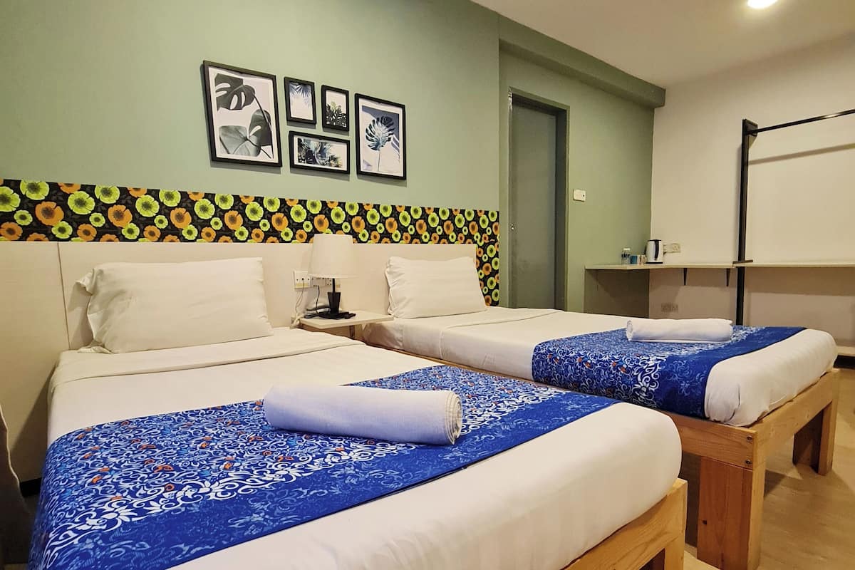 Standard Twin Room | 3 bedrooms, free WiFi, bed sheets