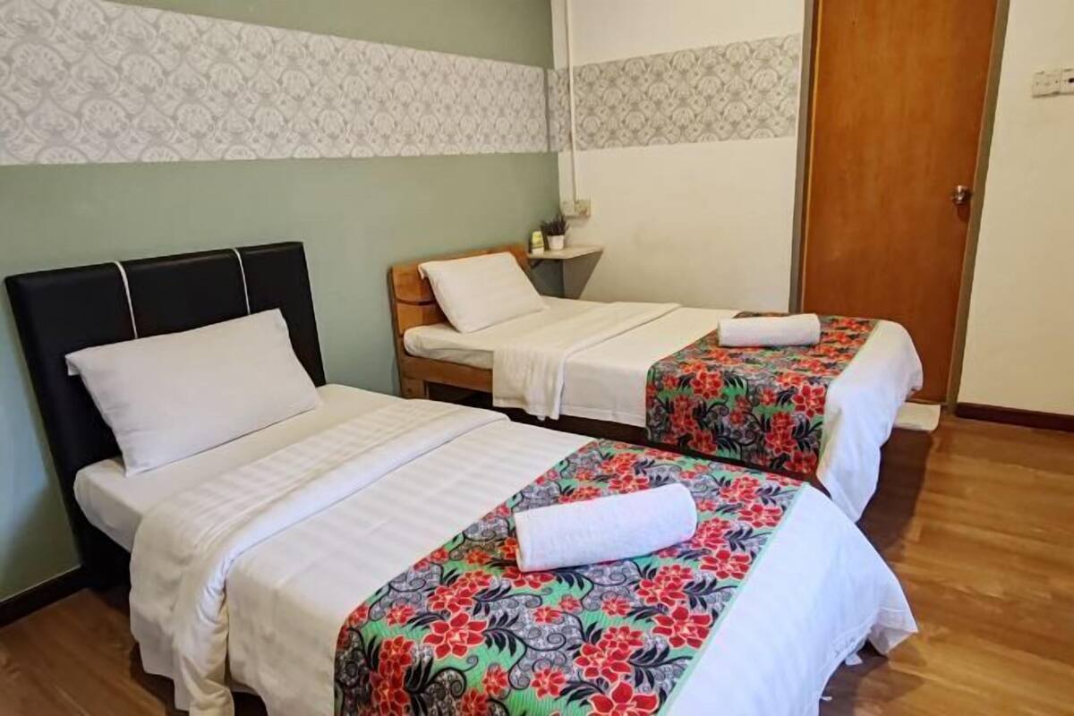 Free WiFi, bed sheets