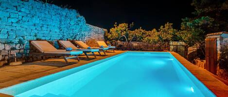 Piscine chauffée