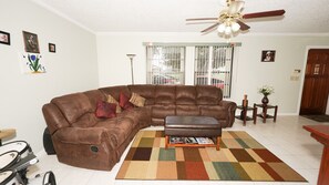 Smart TV, video games, DVD player, stereo