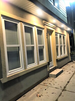 Façade de l’hébergement