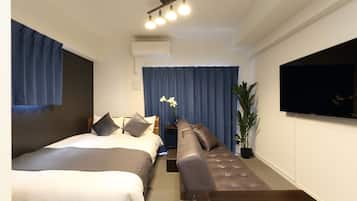 Iron/ironing board, free WiFi, bed sheets