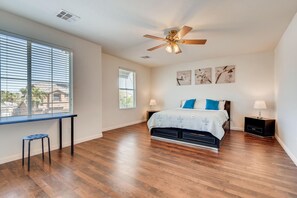 4 habitaciones, wifi y ropa de cama