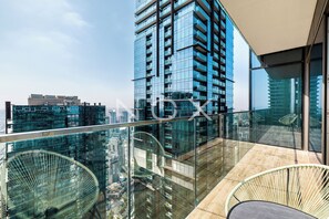 エクスクルーシブ アパートメント 2 ベッドルーム 禁煙 シティビュー | テラス / パティオ