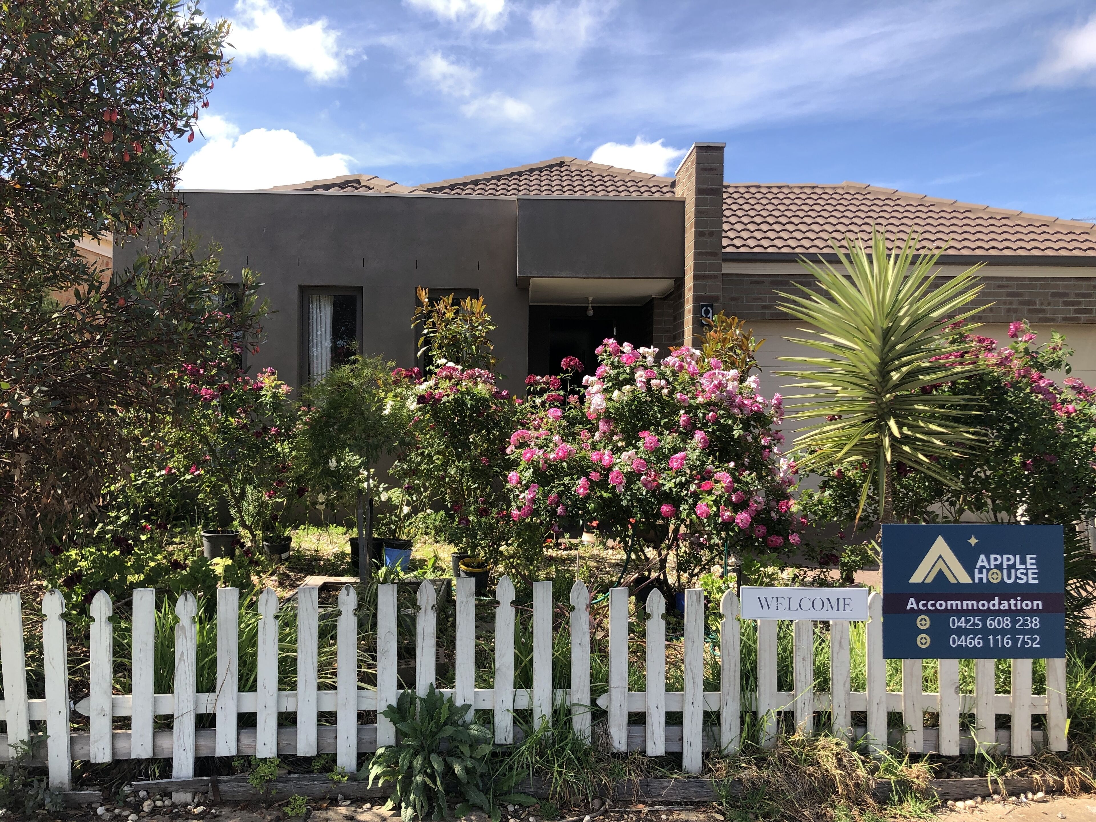 Fassade der Unterkunft