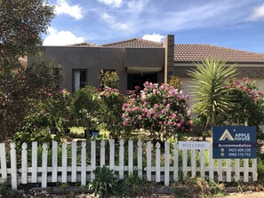 Façade de l’hébergement