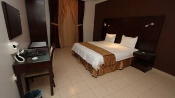 In-room safe, blackout curtains, iron/ironing board, free WiFi