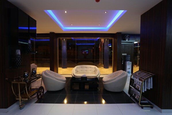 Sitzecke in der Lobby