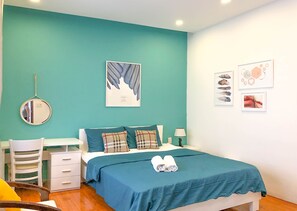 1 bedroom, desk, iron/ironing board, rollaway beds - The Art - Bong Gio House (Ho Chi Minh City)