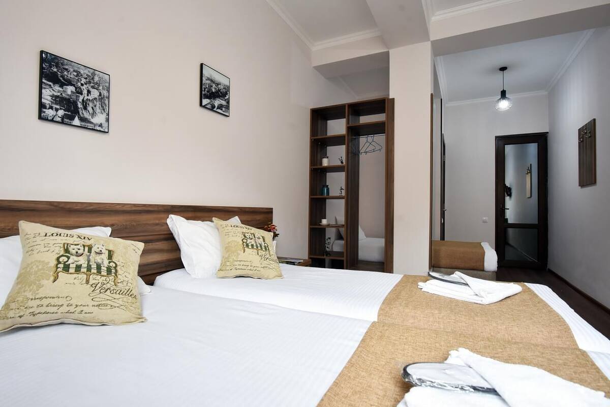 Habitación Deluxe, 1 cama matrimonial, para no fumadores, vista a la ciudad | Detalle interior