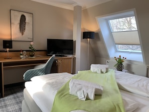 Allergikerbettwaren, Zimmersafe, individuell dekoriert