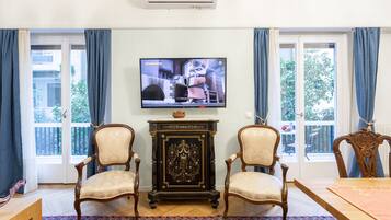 Apartment, 2 Bedrooms | Living room | LCD TV