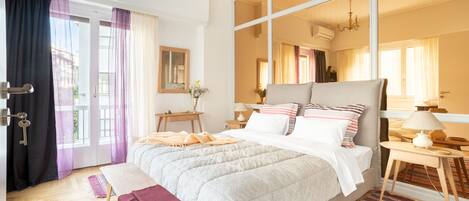 Διαμέρισμα, 2 Υπνοδωμάτια | 2 υπνοδωμάτια, μοναδική διακόσμηση, μοναδική επίπλωση, γραφείο