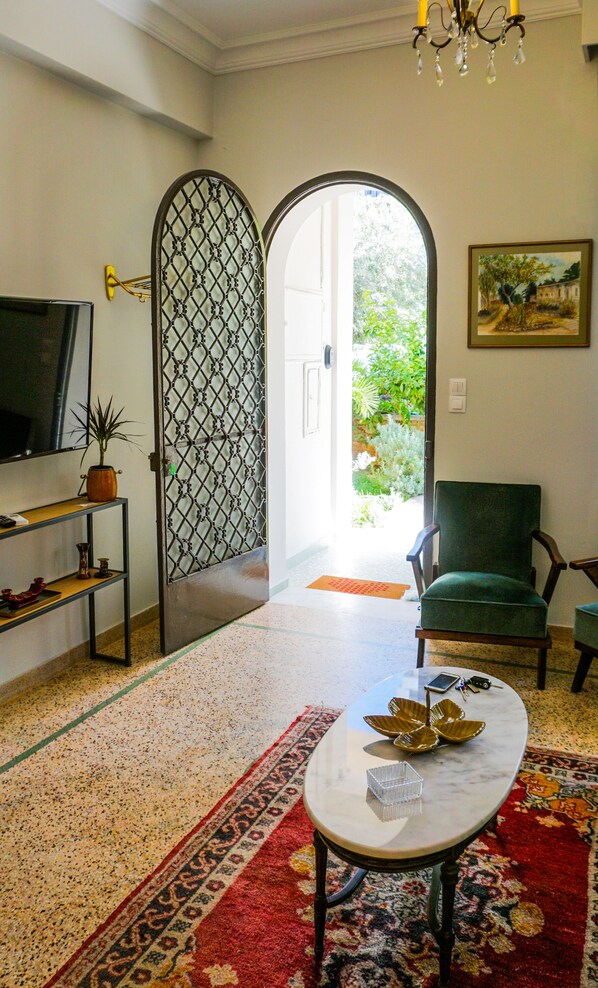 Entrée de l’hébergement